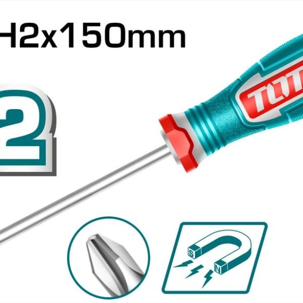 مفك صليبة ٦" مغناطيس